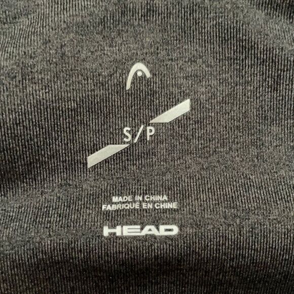 Head Full Length Grey Leggings with Mesh Inserts Size Small - Picture 6 of 11